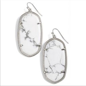 Kendra Scott Danielle White Howlite earrings
